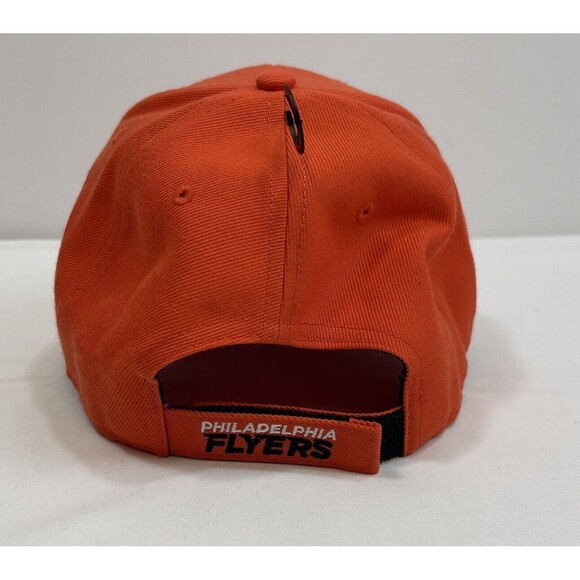Philadelphia Flyers '47 MVP Strapback NHL Hat Orange Adjustable Rear Spell Out - Picture 4 of 9